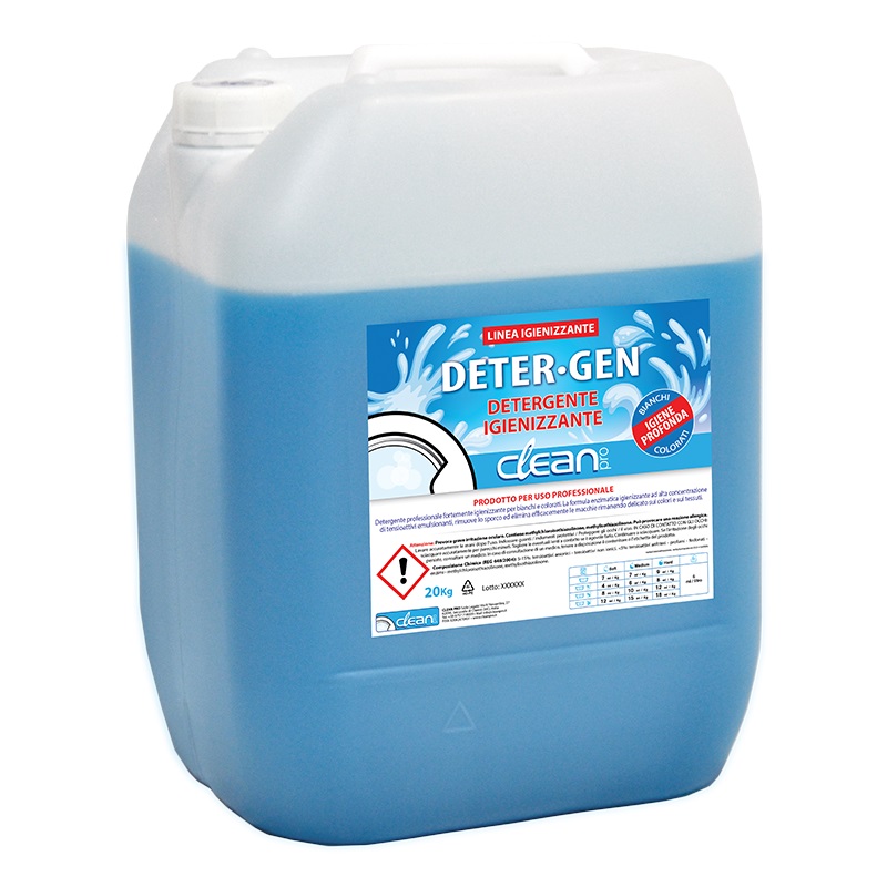 Clean Pro - Detergente Igienizzante 20 Kg LAVANDERIA STORE, Vendita  Prodotti Lavanderia Online